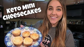 Keto Friendly Mini Cheesecakes  Quick amp Easy Keto Dessert [upl. by Oigres]