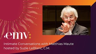 Episode 20 Intimate Conversations with Matthias Maute hosted by Suzie LeBlanc [upl. by Nerrad]