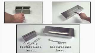 Biofire fireplace insert box by Bathroom Avenue [upl. by Rann951]