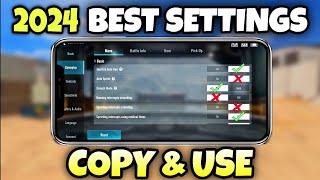 SEASON 3  BEST SETTINGS amp SENSITIVITY TO IMPROVE MOVEMENT amp AIM ❌✅  BLOODSTRIKE MOBILE 😱 [upl. by Anitirhc]