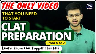 How to Start CLAT Preparation  A Complete Guide for CLAT Preparation  Abhyuday Pandey NLSIU [upl. by Harsho915]