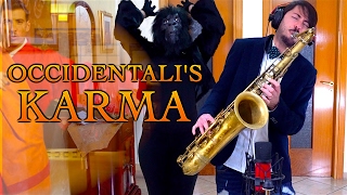 OCCIDENTALIS KARMA  Francesco Gabbani SANREMO 2017 Cover Sax [upl. by Nabru870]