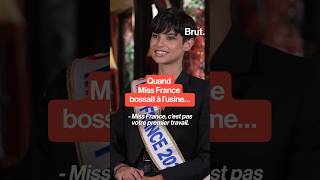 Quand Miss France bossait à lusine… [upl. by Elleynod]