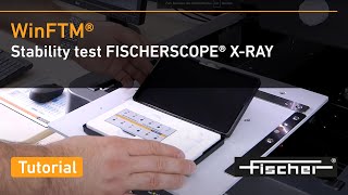 Stability test FISCHERSCOPE® XRAY tutorial  Fischer [upl. by Enier]