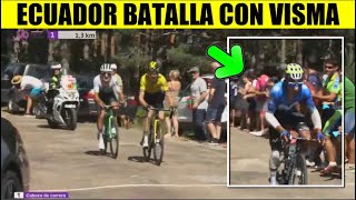 RESUMEN 3 ETAPA VUELTA a BURGOS 2024 ECUADOR BATALLA con VISMA NAIRO Quintana PUNDONOR [upl. by Nnaed]