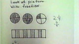 Fractions Meaning Pictorial Representation and Equivalent Fractions Pt2 [upl. by Mueller]