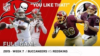 quotYou Like Thatquot Kirk Cousins Leads Redskins Comeback  Week 7 2015  NFL Full Game [upl. by Sholom]