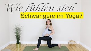 So fühlen sich Schwangere im Yoga [upl. by Akenaj]