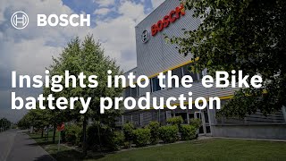 Insights into the eBike battery production at Bosch eBike Systems [upl. by Razec]