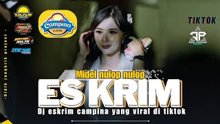 DJ ES KRIM CAMPINA YANG VIRAL DI TIKTOK  MIDEL NROTOK NULOP JINGGEL ZULFAIS AUDI  BRONCO GANK [upl. by Modesta]