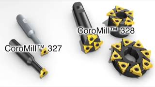 ERGG SANDVIK COROMANT CoroMill 327 328 [upl. by Joe]