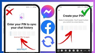 How to Reset Endtoend Encrypted Chat PIN Code on Messenger  Forgot Messenger PIN code [upl. by Ingles523]