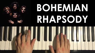 HOW TO PLAY  Bohemian Rhapsody  by Queen Piano Tutorial Lesson PART 2 [upl. by Dino]