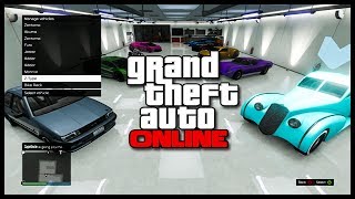 GTA 5 114  Garage Management Feature Update Rearrange Cars In Your Garage EASILY GTA V Online [upl. by Grewitz]