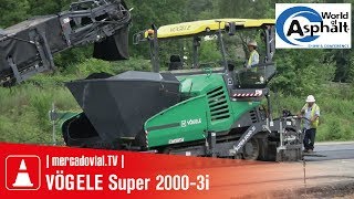 NUEVAS Pavimentadoras Vögele Super 20003i  Stand Grupo Wirtgen  World of Asphalt 2018 [upl. by Armington929]