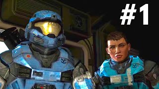 Halo Reach Part 1  NO COMMENTARY GAMEPLAY [upl. by Ilke]