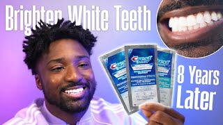 My ORAL CARE Routine  Crest 3D Whitestrips 8 Years Later [upl. by Annaoy]