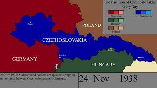 The Partition of Czechoslovakia Every Day [upl. by Annasor]