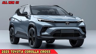 AllNew 2025 Toyota Corolla Cross First Drive Review  Packed with Tech and Safety Features [upl. by Aicenav]