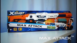 XShot Excel Max Attack Foam Dart Blaster [upl. by Mlohsihc]