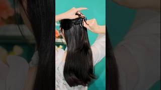 Cute Trendy Hairstyle 😍unique fashion trending ytshorts [upl. by Grounds]