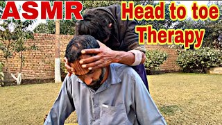 ASMR  WORLD BEST HEAD TO TOE THERAPY POWER FULL FULL BODY MASSAGE RELAXING MAGIC asmr [upl. by Yeldar]