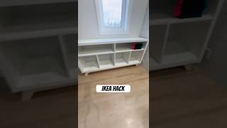 IKEA Kallax hack adding a base woodworking diyhomerenovation homedecor diy [upl. by Sidwel172]