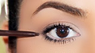 QUICK EVERYDAYWORK EYE MAKEUP TUTORIAL PENCIL METHOD [upl. by Seravaj]