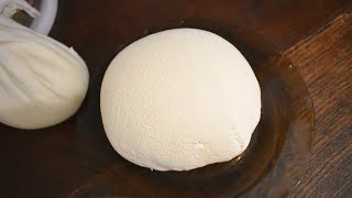 Fluffy Homemade Dry Cottage Cheese  Simple Curd Cheese Recipe [upl. by Jessy]