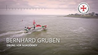 Seenotrettungskreuzer BERNHARD GRUBEN vor Norderney [upl. by Walker365]