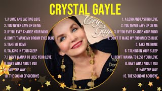 Crystal Gayle Greatest Hits  Top 100 Country Artists To Listen in 2023 amp 2024 [upl. by Porett]