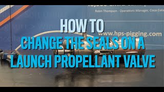 How to Change the Seals on a Bardiani Launch Propellant Valve [upl. by Bedelia163]