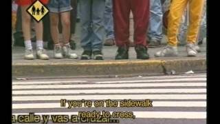 Luchemos por la Vida  Pedestrian safety 1996  Part 1628 [upl. by Eirehc642]