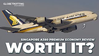 WORTH IT  Singapore Airlines A380 Premium Economy Review [upl. by Imyaj]