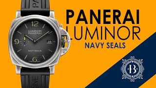 Panerai Luminor Marina Navy SEALs PAM01412 [upl. by Ellehcan40]