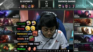 G2 vs DWG  Game 4  2019 Worlds Quarterfinals  Twitch VOD with Chat [upl. by Maddis]