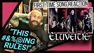 ROADIE REACTIONS  quotEluveitie  Rebirthquot  FIRST TIME SONG REACTION [upl. by Dnalon972]