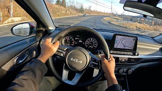 2024 Kia Forte LXS  POV Driving Review [upl. by Mlohsihc]