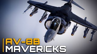 DCS AV8B Tutorial  How To Use Mavericks AGM65 [upl. by Ernesto]