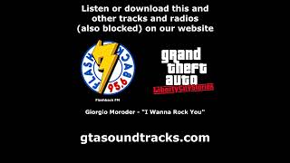 GTA Liberty City Stories  Flashback FM  Giorgio Moroder  quotI Wanna Rock Youquot [upl. by Halyahs]