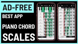 Best Free Piano Chord Scales Progressions App for Android [upl. by Sihon]