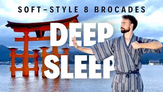 Evening Qigong  Soft Styles 8 Brocades Qigong in Miyajima Japan [upl. by Idnyl]