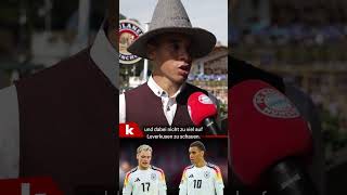 quotWirtz ist ein super Spielerquot Musiala und Kimmich freuen sich auf Leverkusen shorts [upl. by Glasgo]