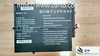 Battery For Jumper For EZBOOK X3 PRO 76V 5000MAH 38WH 10PIN 7Lines New [upl. by Rockefeller]