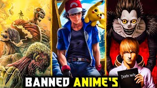 Best amp Top Most Animes Banned in Different Countries  Savage Point [upl. by Assila]