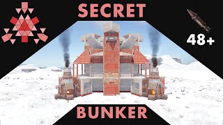 ORYX V2  A Cosy SOLODUO Base  HIDDEN BUNKERS  Grenade Chutes  RUST 2024 [upl. by Rossuck]