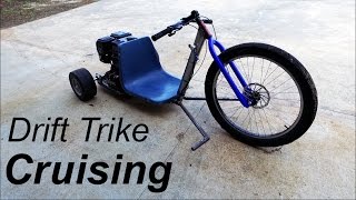 Drift Trike Seat Pegs and Cruising [upl. by Cynthea413]