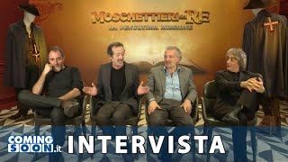 Moschettieri del Re Valerio Mastandrea Rocco Papaleo Sergio Rubini  Intervista Esclusiva [upl. by Nav]