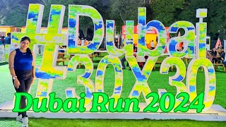 Dubai Run 30x30 Challenge  2024 Collect your free tshirts from Zabeel Park Dubai [upl. by Yziar]