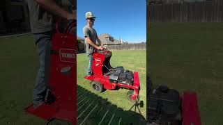 Aerating Your Lawn Is the Best Thing For It lawncare lawncaretips aeration [upl. by Nadaha197]